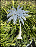 Palm tree in stainless steel yard art-$61-ships free_(#1010)