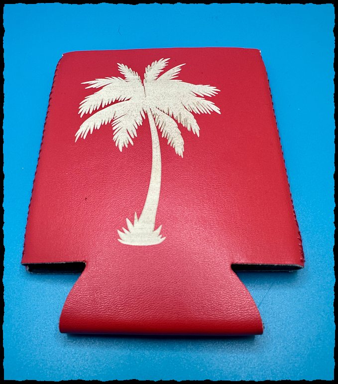 Set of 10 custom drink sleeves with laser engraved design $60-ships free-(#3001)